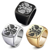 Stainless steel men&#39;s ring