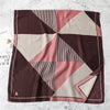 Simple Geometric Striped Scarf Women&#39;s Contrast Color Shawl