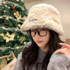 Scarf Fleece-lined Thickened Cold Protection Warm Hat