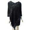 Ethnic Style Pullover Diamond Lattice Shawl