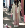 Hooded Fur Cardigan Coat Women&#39;s Spring Clothes, Thick Gentle Long Knitted Coat Handmade Clothing Hand Knit Outfit Of The Day