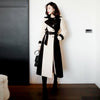 Women&#39;s Ladies Fashion Temperament Mid-length Woolen Coat