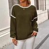 Autumn And Winter Pullover Long Sleeve Casual Sweater