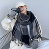 Women&#39;s All-match Cashmere Plaid Tassel Thickened Warm Shawl Scarf