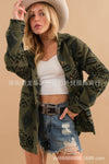 Women&#39;s Retro Plush Lapel Long-sleeved Jacket