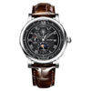 Men&#39;s Waterproof Moon Phase Automatic Mechanical Watch