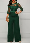 Straight Women&#39;s High Waist Lace Jumpsuit New