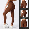 Women&#39;s Tight High Elastic Running Sports Thread High Waist Yoga Pants