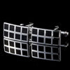 Square Men&#39;s Cufflinks Spot Simple French Cuff Buttons