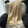 Men&#39;s And Women&#39;s Solid Colour Woollen Long Warm Knitted Scarf