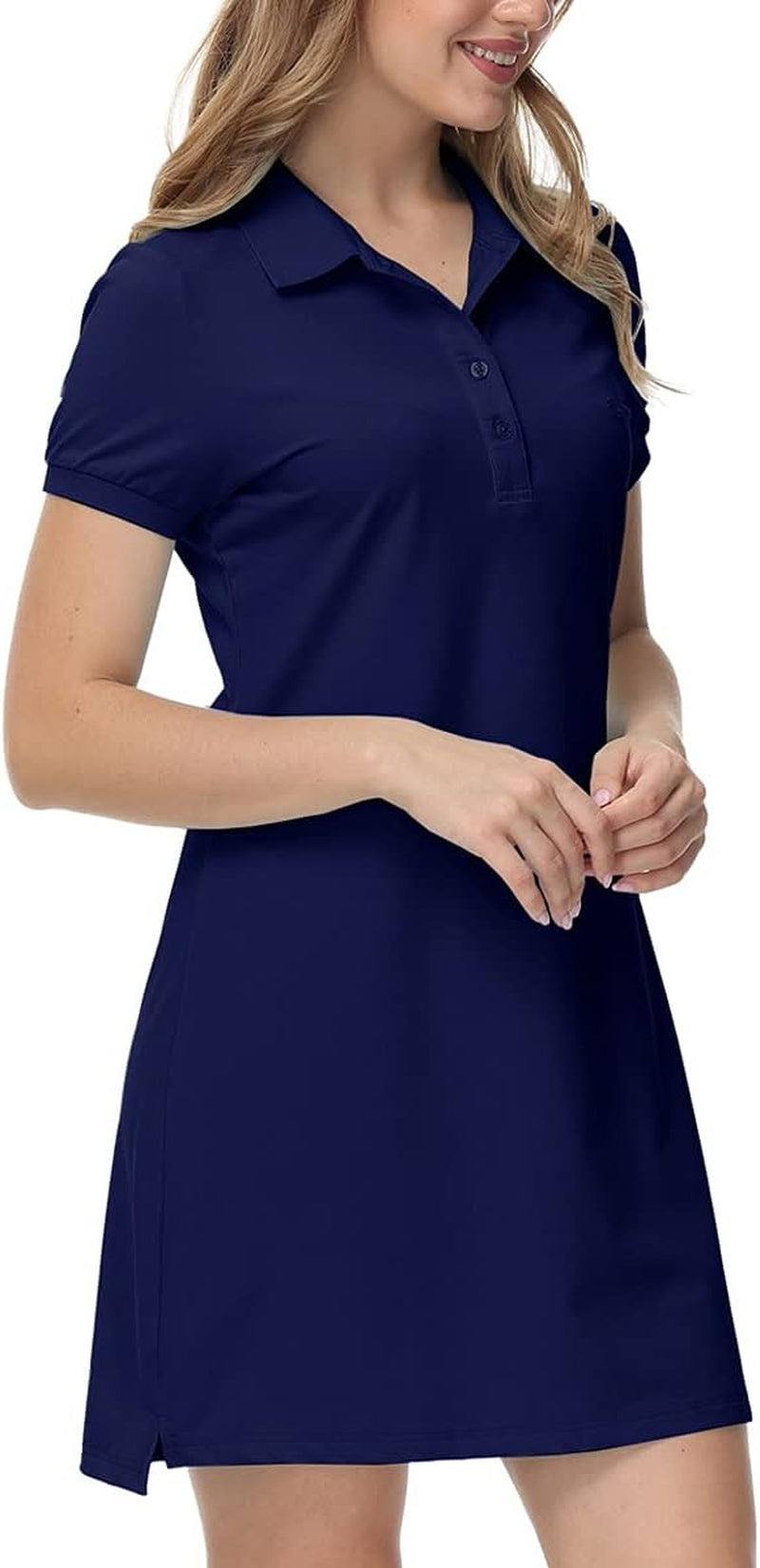 Women T Shirt Dress Hiking/Tennis/Golf/Leisure Comfortable and Soft Athletic Dress for Women