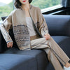 Western Style Knitted Suit Middle-aged And Elderly Casual Sports Jacket