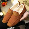 Men&#39;s Shoes Autumn And Winter Fleece-lined Gommino