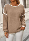 Autumn And Winter Pullover Long Sleeve Casual Sweater