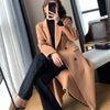 Loose Slim Fit Woolen Coat Mid-length Woolen Coat