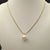 Japanese And Korean Style Oval Artificial Pearl Pendant Ins Light Luxury High-grade Necklace