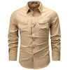 Men&#39;s Workwear Long Sleeve Shirt Outdoor Casual Thin Sports Jacket