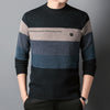 Men&#39;s Fashion Casual Round Neck Knitted Bottoming Shirt