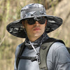 Men&#39;s Outdoor Sun Hat Hiking Climbing Fishing Hat