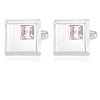 Alloy Spot Drill Fashion Men&#39;s Square Cufflinks