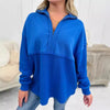 Women&#39;s Clothing Loose Zip Patchwork Sweater