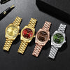 Fashion Men&#39;s Watch Solid Steel Belt Watch