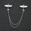 Fashion Simple Men&#39;s Chain Rudder Brooch