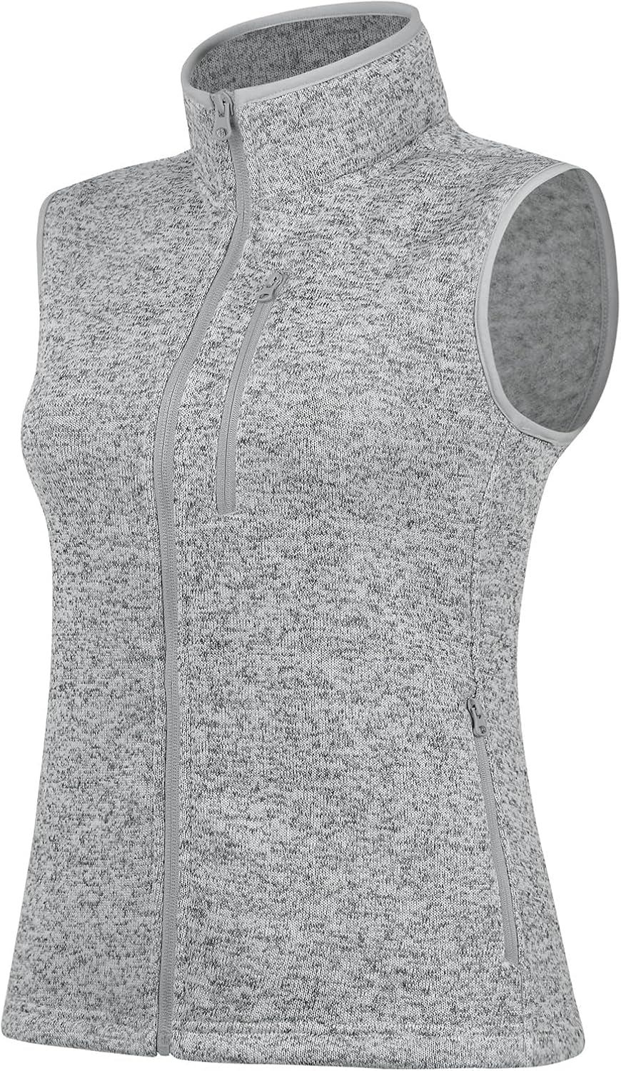 Golf Vests for Women Thermal Sleeveless Vests Outerwear with Pockets& Women Fleece Vest Lightweight