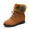 2021 new Martin winter boots female high-heeled shoes