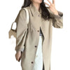 Korean Style Windbreaker Early Autumn Coat Women&#39;s Small