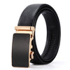 Men&#39;s Automatic Leather Buckle Business Belt