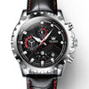 Luminous Large Dial Multifunctional Men&#39;s Watch