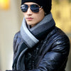 Men&#39;s Fashion Casual Striped Warm Scarf