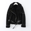 Fleece Autumn And Winter Suede Fur Jacket Motorcycle