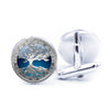 Time Stone Simple Tree Of Life Cufflinks