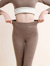 Women&#39;s Outer High Waist Hip Lift Leggings Fleece-lined Shark Pants