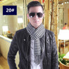 Men&#39;s Fashion Casual Warm Plaid Scarf