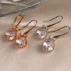 Crystal Retro Stud Earrings Female Special-interest Design