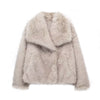 Women&#39;s Toka Fox Fur Jacket Women&#39;s Autumn And Winter Furry Fur Clothing Coat Imitation