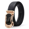 Men&#39;s Automatic Leather Buckle Business Belt