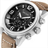 Watch Men&#39;s Watch Three-eye Luminous Waterproof Sports Watch Watch