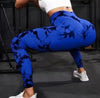 Tie-dyed Fitness Trousers High Waist Hip Lift Sports Skinny Running Sexy