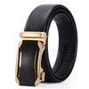 Men&#39;s Automatic Leather Buckle Business Belt