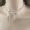 Super Fairy Bow Pearl Necklace