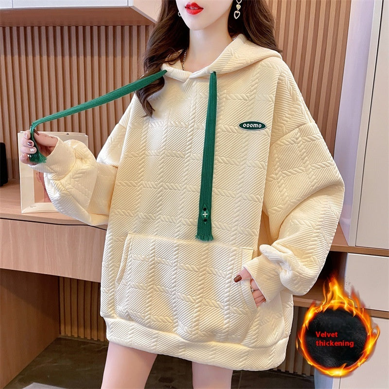 Hooded Sweater Women's Autumn And Winter Korean Style Loose