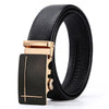 Men&#39;s Automatic Leather Buckle Business Belt