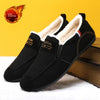 Men&#39;s Shoes Autumn And Winter Fleece-lined Gommino