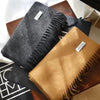 Winter New European And American Niche Wool Scarf For Women