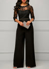 Straight Women&#39;s High Waist Lace Jumpsuit New