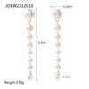 High-grade Ins Titanium Steel Earrings 18K Gold Plated Jewelry